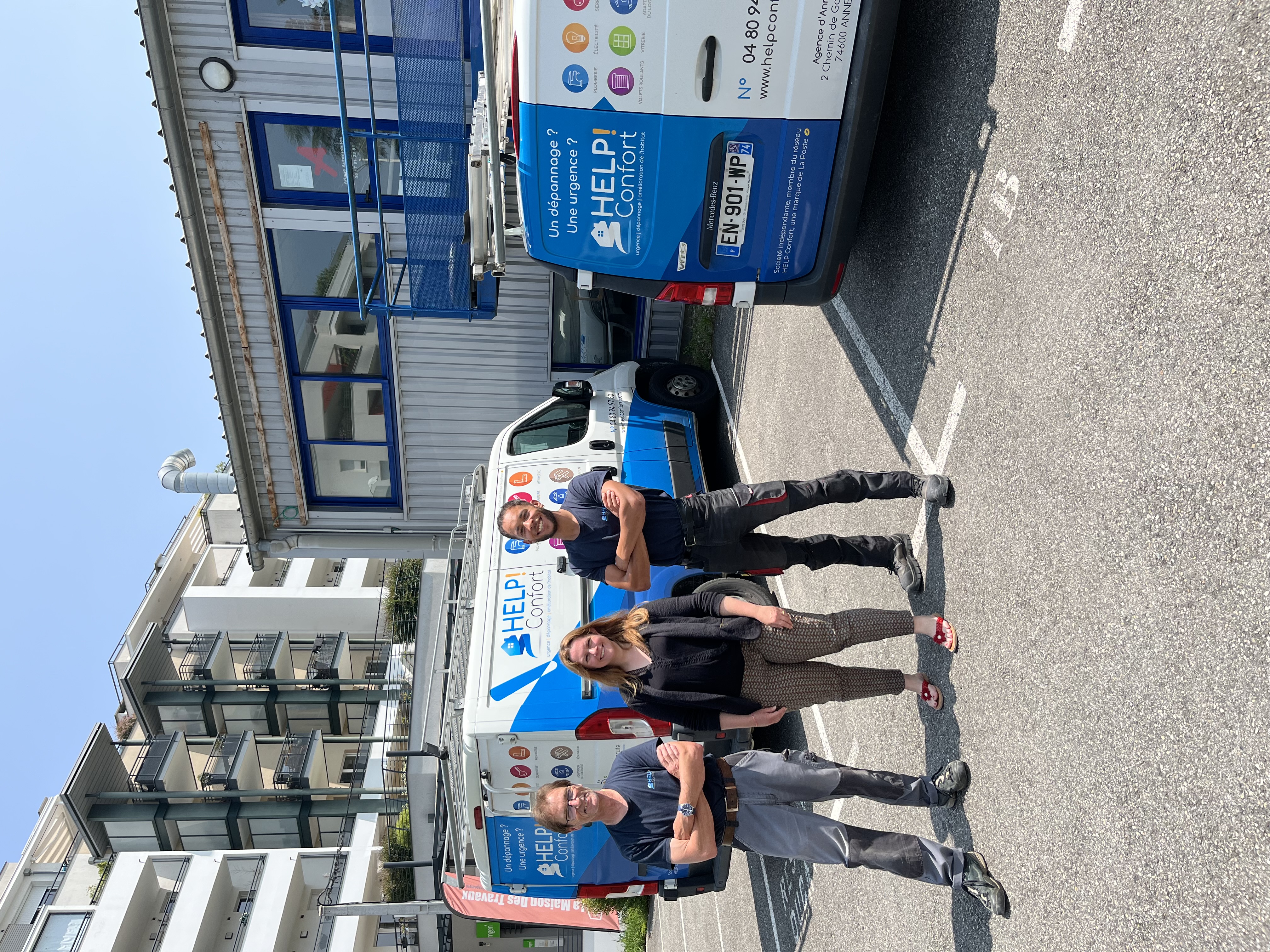 l'équipe d'Help Confort Annecy et Aix-les-bains
