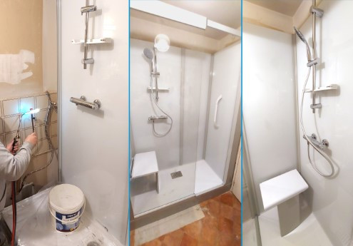 Installation d’une douche KINEDO Kinemagic